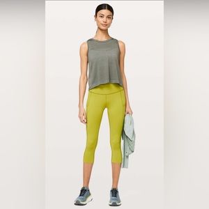 Lululemon Fast and Free Crop II 19"
*Nulux